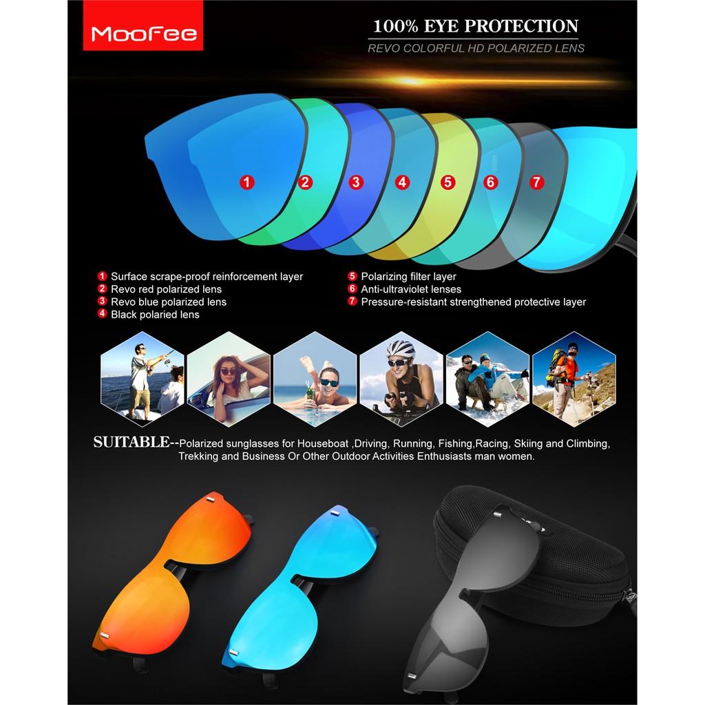 Sunglasses HD polarized TR90 frame UV400 Driving fishing sports glasses for men womes MF260