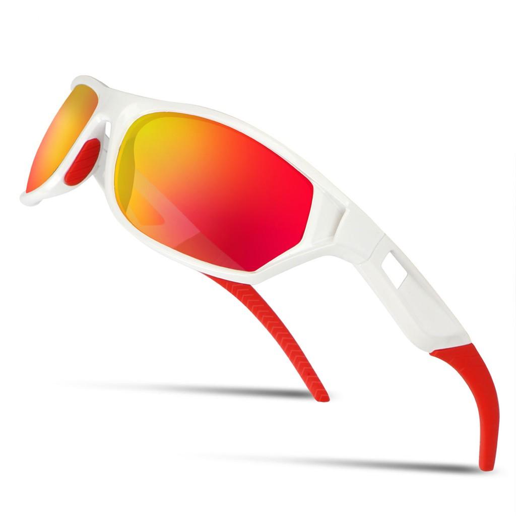 Polarized Sports Sunglasses for Men Women Cycling Running Driving Fishing Golf Baseball TR90 Frame Sun glasses MF101
