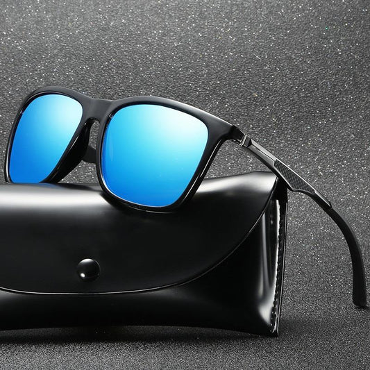 New Polarized Sunglasses For Men And Women, Colorful Sunglasses, Fashionable Sunglasses, Fashionable MF536 Aluminum Magnesium Mirror Legs