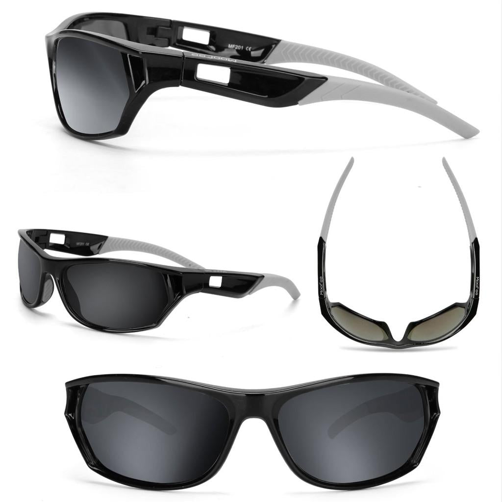 Polarized Sports Sunglasses for Men Women Cycling Running Driving Fishing Golf Baseball TR90 Frame Sun glasses MF101