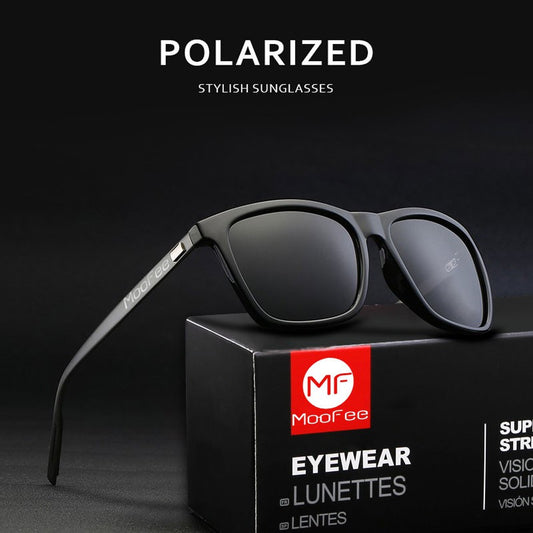 MooFee Polarized sunglasses for women mens retro TR90 mirrored HD Polarized UV400D Lens Unisex sunglasses MF378